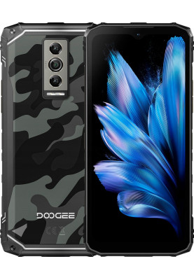 Смартфон Doogee Blade 10 6.56" HD+ /4GB/128GB/ T606 / 5150mAh / 16+8Мп / NFC/ IP68/IP69K Camouflage
