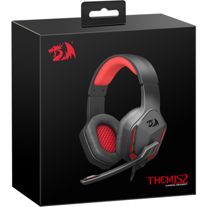 Ігрова гарнітура Redragon Themis 2, кабель 2.0 м