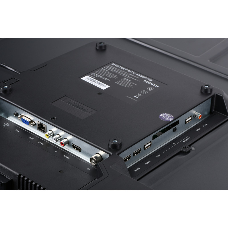 TV 43 Mystery MTV-4350FST2 Full HD/Smart/Android 11/2xUSB 2.0/Wi-Fi/Miracast/Black