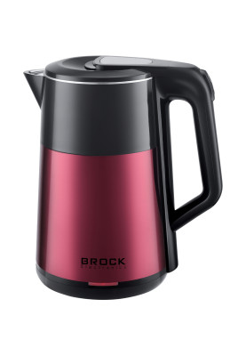 Електрочайник BROCK WK 5520 RD 1500Вт/ 1.8л/ подвійні стінки/ червоний