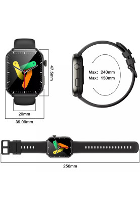 Годинник Blackview R60 Black