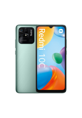 Смартфон Xiaomi Redmi 10C NFC 4/64GB Mint Green (220333QNY)