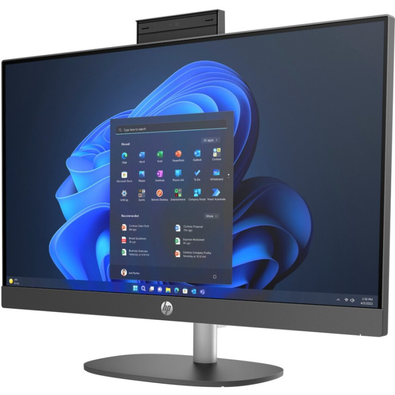 Моноблок 23.8'' HP ProOne 240 G10 i5-1335U/16Gb/SSD512Gb/Cam/WiFi/HAS/W11P64/Iron Gray