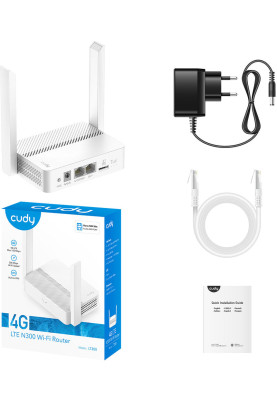 Маршрутизатор Cudy LT300, N300 Wi-Fi 4G LTE Cat4  Router