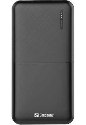 УМБ Sandberg 10000 mAh Saver, 2xUSB, Type-C in