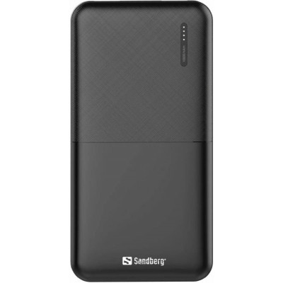 УМБ Sandberg 10000 mAh Saver, 2xUSB, Type-C in