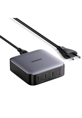Зарядний пристрій 4xUSB 100W (3хUSB-C+USB-A) Gan Nexode чорний CD328 Ugreen Desktop Fast Charger
