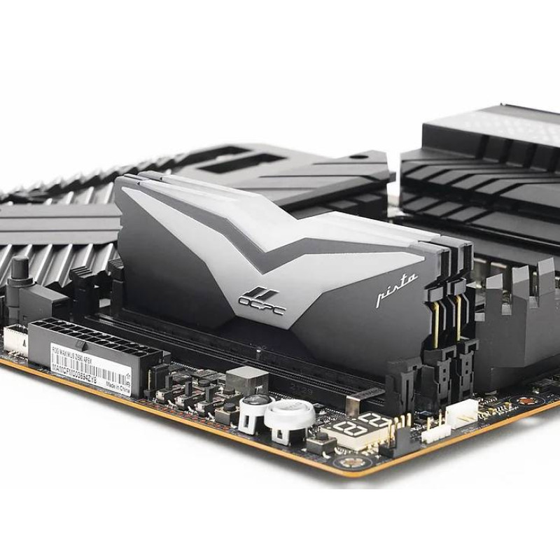 Пам'ять DDR5 32Gb 5200MHz (2*16Gb) OCPC PISTA RGB C40 Titan, Retail Kit