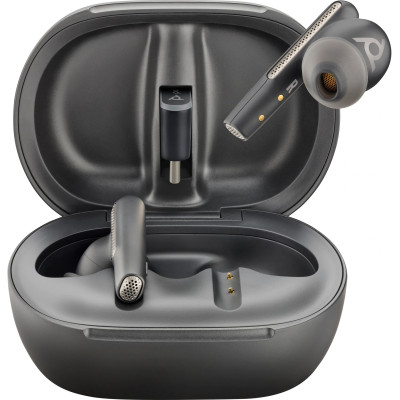 Навушники TWS Poly Voyager Free 60+ Earbuds + BT700C + TSCHC Black Навушники TWS Poly Voyager Free 60+ Earbuds + BT700C + TSCHC Black