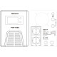 ДБЖ Gemix PSN-1000, 1000VA/600W 12V/220V, 13A, 2*Schuko, без АКБ