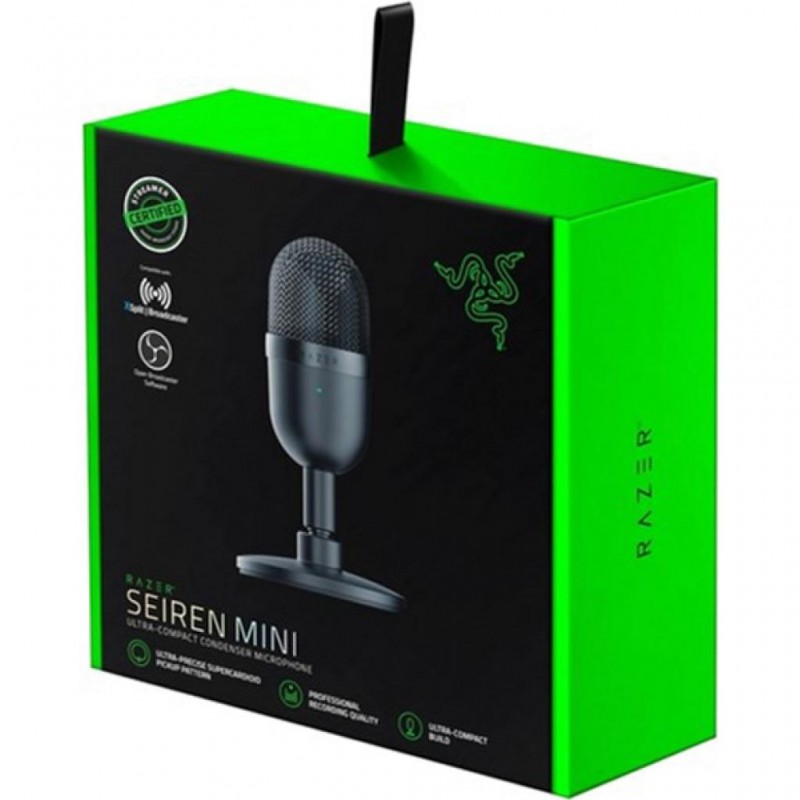Ігровий стрім мікрофон Razer Seiren Mini USB Black