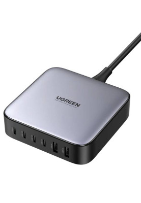 Зарядний пристрій 6xUSB 200W (4хUSB-C+2xUSB-A) Gan CD271 Ugreen