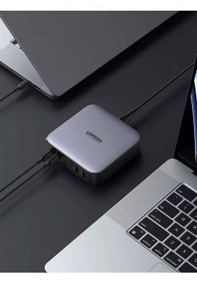 Зарядний пристрій 6xUSB 200W GaN (4хUSB-C+2xUSB-A) CD271 Ugreen