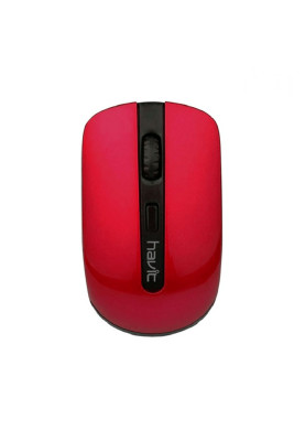 Мишка Havit HV-MS989GT, бездротова, 1600dpi., 4кн., чорно-червона
