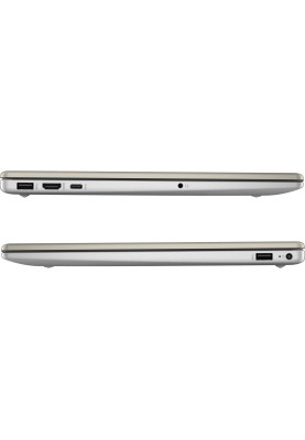 Ноутбук HP 15-fd1030ua 15.6" FHD IPS, 300n/Core 5-120U (5.0)/8Gb/SSD512Gb/Intl Graphic/Підсв/DOS/Золотистий (A0ND9EA)