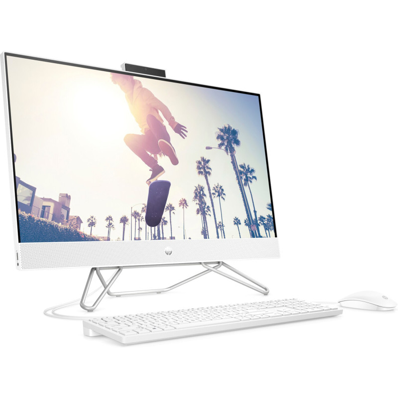 Моноблок 27" HP 27-cb1001ua AiO Ryzen 3 5425U/8Gb/SSD256Gb/WiFi/Cam/K&M/DOS/Starry White