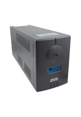 ДБЖ Powercom NF-1500AP LCD ІНВЕРТОР 1500VA/1050W USB 2 SCHUKO, 15А, 24v/220v