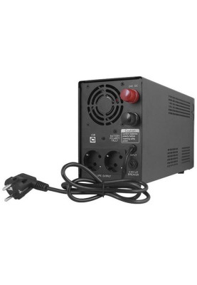 ДБЖ Powercom NF-1500AP LCD ІНВЕРТОР 1500VA/1050W USB 2 SCHUKO, 15А, 24v/220v