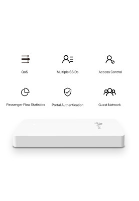 Точка доступу TP-Link EAP235 WALL AC1200 in 1xGE out 3xGE PoE MU-MIMO під розетку