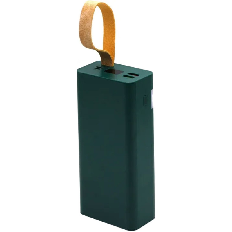 УМБ Aspiring Light 30 PD 30000mAh, 22.5W (Micro-USB,USB-C,2xUSB-A) QC3.0, Green