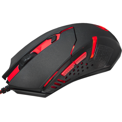 Мишка Redragon Centrophorus, ігрова, 3200dpi., 6кн., чорна
