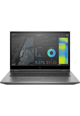 Ноутбук HP ZBook Fury 17 G7 17.3" FHD IPS/i7-10750H (5.0)/32Gb/SSD1Tb/Rad RX 5500M, 4Gb/FPS/Підсв. кл./DOS (9UY34AV_V19)