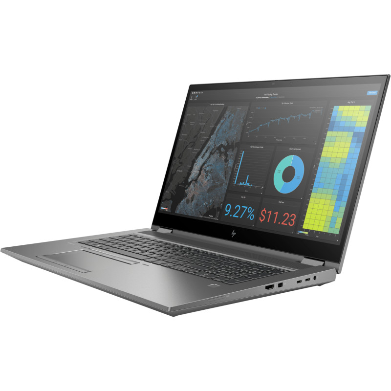 Ноутбук HP ZBook Fury 17 G7 17.3" FHD IPS/i7-10750H (5.0)/32Gb/SSD1Tb/Rad RX 5500M, 4Gb/FPS/Підсв. кл./DOS (9UY34AV_V19)