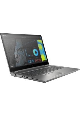 Ноутбук HP ZBook Fury 17 G7 17.3" FHD IPS/i7-10750H (5.0)/32Gb/SSD1Tb/Rad RX 5500M, 4Gb/FPS/Підсв. кл./DOS (9UY34AV_V19)