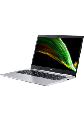 Ноутбук Acer Aspire 5 15.6"FHD IPS/R5-5500U/8/512SSD/Int/DOS/Silver (англ.клав) (NX.A84EP.00B)