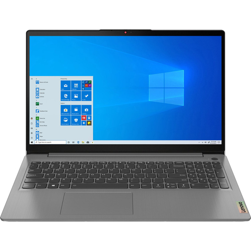 Ноутбук Lenovo IdeaPad 3 15.6"FHD/i3-1115G4/12/256SSD/Intel HD/DOS/Arctic Grey (82H800UMRA)