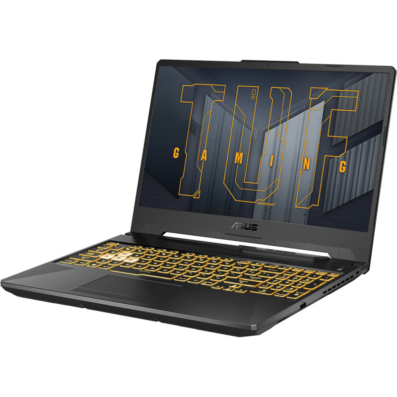 Ноутбук ASUS TUF Gaming 15.6"FHD IPS/i5-11400H/16/512SSD/RTX3050Ti 4GB/DOS/Black (англ.клав) (FX506HE-HN012)