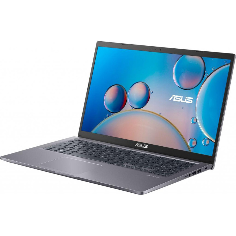 Ноутбук ASUS Vivobook 15.6"FHD IPS/i5-1035G1/8/512SSD/Int/DOS/Gray (наклейки укр) (X515JA-BQ1575)