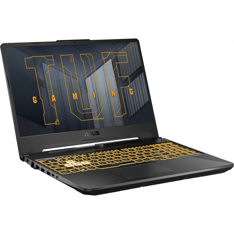 Ноутбук ASUS TUF Gaming 15.6"FHD IPS 144Hz/R5-4600H/16/512SSD/RTX3050 4GB/DOS/Black (англ.клав) (FA506IC-HN044)