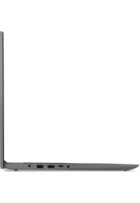 Ноутбук Lenovo Ideapad 3 17.3"HD/i5-1135G7/8/512SSD/Int/DOS/Arctic Grey (наклейки укр) (82H900DAPB)