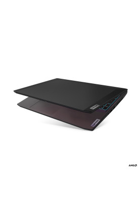 Ноутбук Lenovo Ideapad 3 Gaming 15.6"FHD IPS 120Hz/R5-5600H/8/512SSD/GTX1650/W11H/Shadow Black (англ.клав) (82K2014MPB)