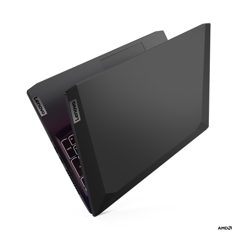 Ноутбук Lenovo Ideapad 3 Gaming 15.6"FHD IPS 120Hz/R5-5600H/8/512SSD/GTX1650/W11H/Shadow Black (англ.клав) (82K2014MPB)