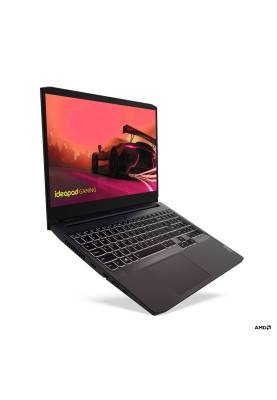 Ноутбук Lenovo Ideapad 3 Gaming 15.6"FHD IPS 120Hz/R5-5600H/8/512SSD/GTX1650/W11H/Shadow Black (англ.клав) (82K2014MPB)