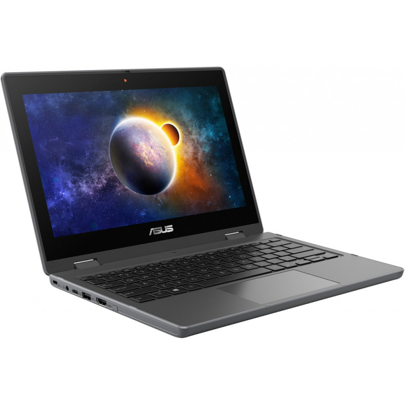 Ноутбук Asus Pro 11.6"HD Touch/Pen N6000/16/128+128/int/noOS/Grey (90NX03A1-M09550) (BR1100FKA-BP0761)