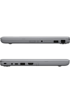 Ноутбук Asus Pro 11.6"HD Touch/Pen N6000/16/128+128/int/noOS/Grey (90NX03A1-M09550) (BR1100FKA-BP0761)