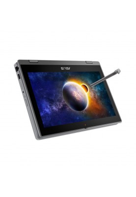Ноутбук Asus Pro 11.6"HD Touch/Pen N6000/16/128+128/int/noOS/Grey (90NX03A1-M09550) (BR1100FKA-BP0761)