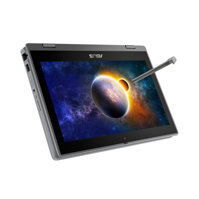 Ноутбук Asus Pro 11.6"HD Touch/Pen N6000/16/128+128/int/noOS/Grey (90NX03A1-M09550) (BR1100FKA-BP0761)