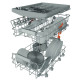 Посудомийна машина Hotpoint-Ariston HSIO 3O35 WFE (вбудована, 45 см)