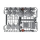 Посудомийна машина Hotpoint-Ariston HSIO 3O35 WFE (вбудована, 45 см)