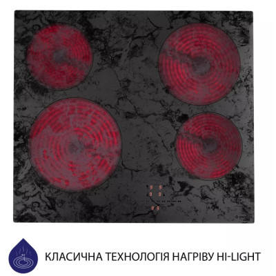 Варильна поверхня Minola MHS 6272 KMR склокераміка