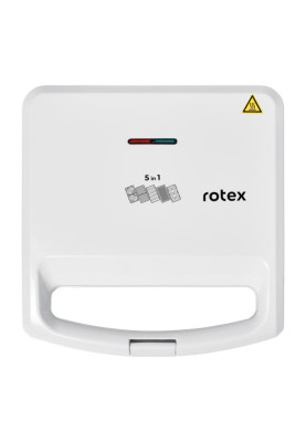 Бутербродниця Rotex RSM225-W (5 в 1)
