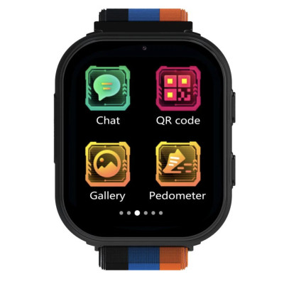 Смарт-годинник дитячий Gelius GP-PK008 (Rainbow) Black