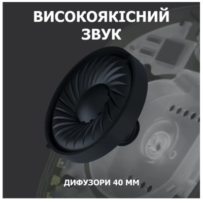 Навушники Logitech G435 LIGHTSPEED Black (L981-001050) Навушники Logitech G435 LIGHTSPEED Black (L981-001050)