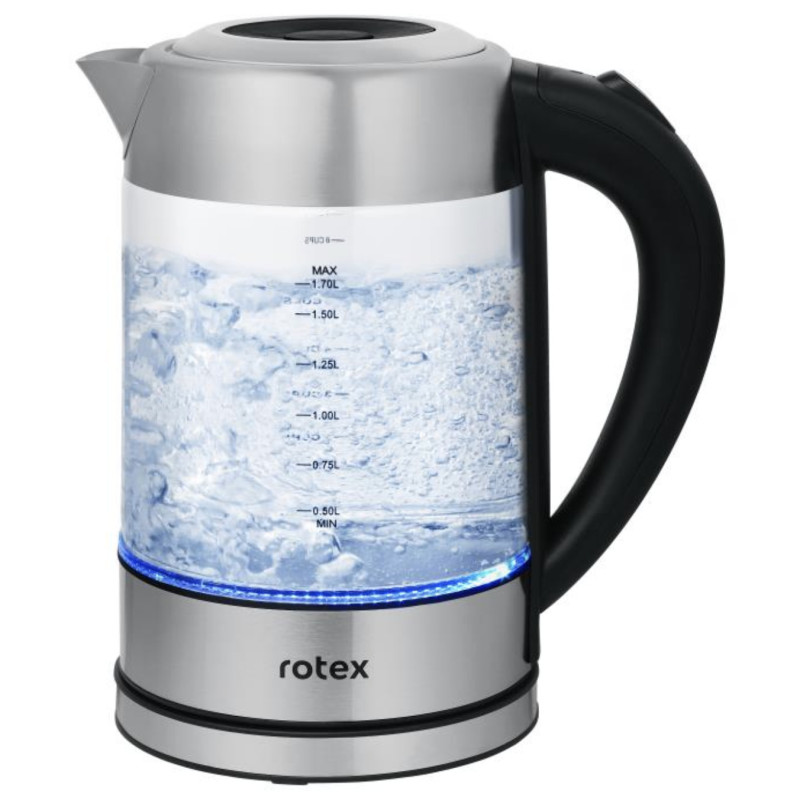 Чайник Rotex RKT87-SGS (скло, підсвітка)