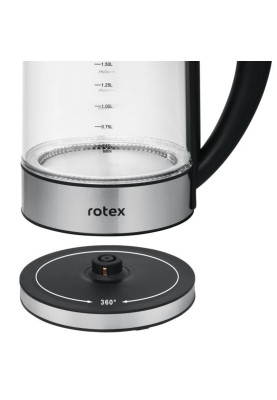 Чайник Rotex RKT87-SGS (скло, підсвітка)