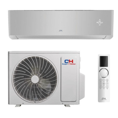 Кондиціонер Cooper&Hunter CH-S24FTXAL2-SC (серія SUPREME  CONTINENTAL, тепл. насос-25, SILVER)